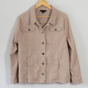 N Touch Jean Jacket Large (Cream)